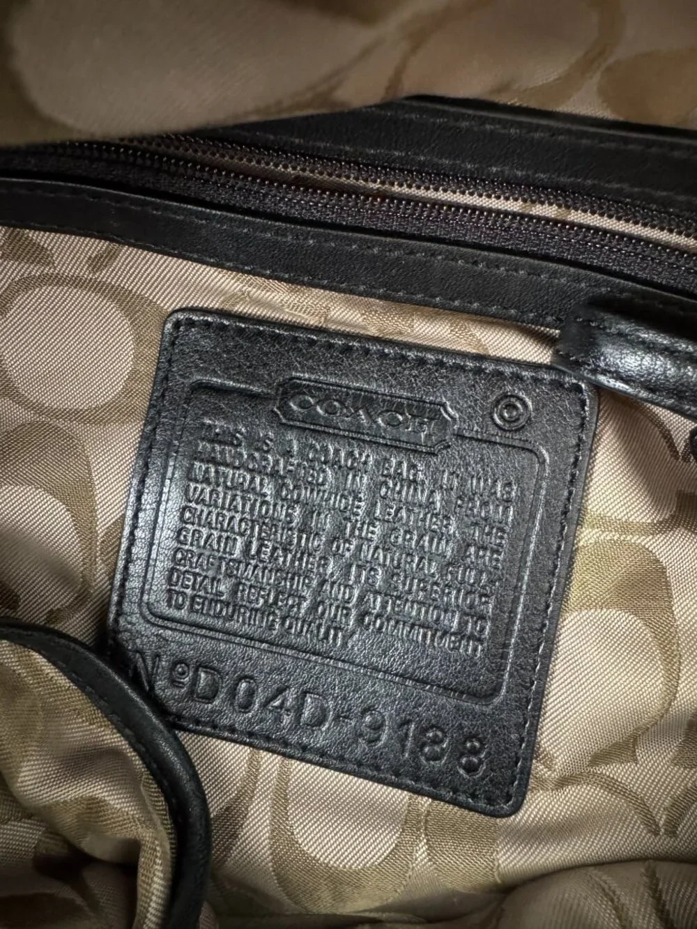 Coach COACH 9188 Authentic Vintage Legacy Soho Hobo - Picture 5 of 6